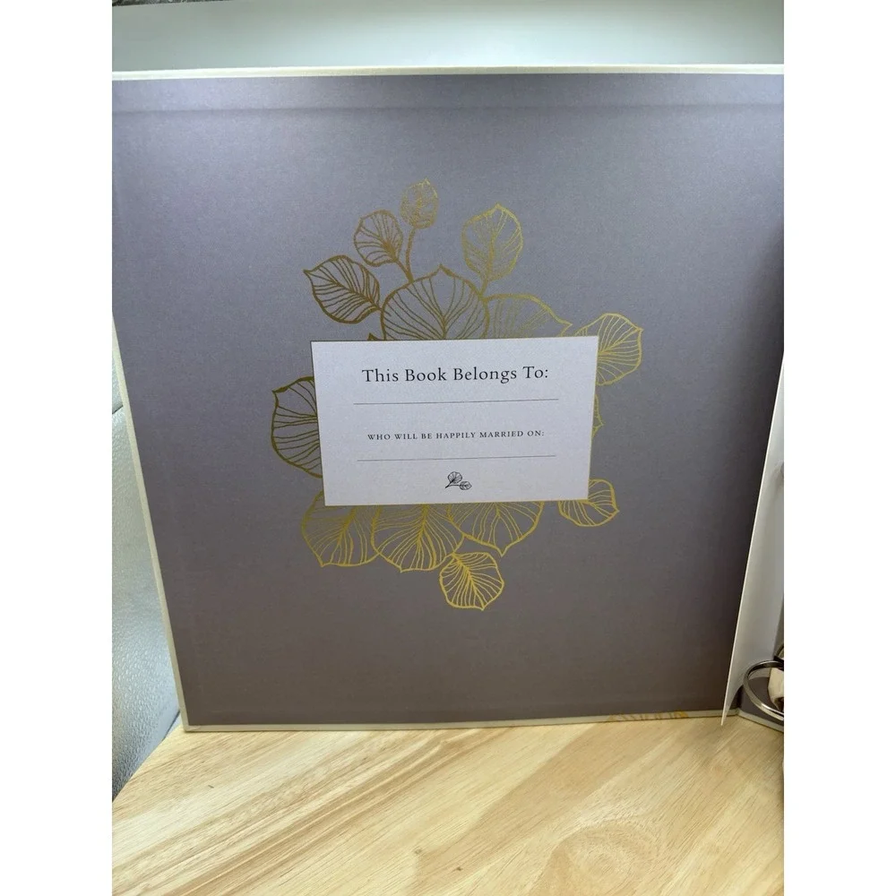 Hallmark Wedding Planner Scrapbook Album 12x12 